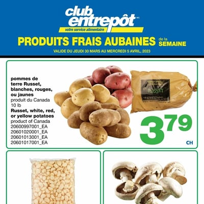 Image de la Promotion Circulaire Club Entrepôt