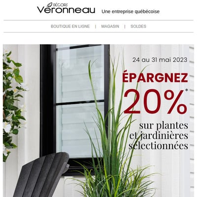 Image de la Promotion 20% de Rabais juste pour vous!