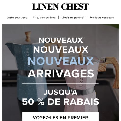 Image de la Promotion NOUVEAUTÉS POUR L'ÉTÉ