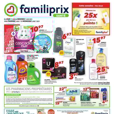 Image de la Promotion Circulaire Familiprix - Santé