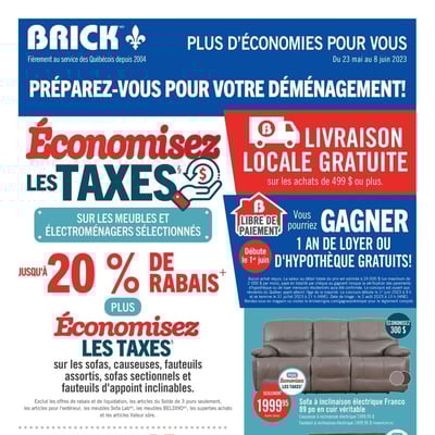 Image de la Promotion Circulaire Brick