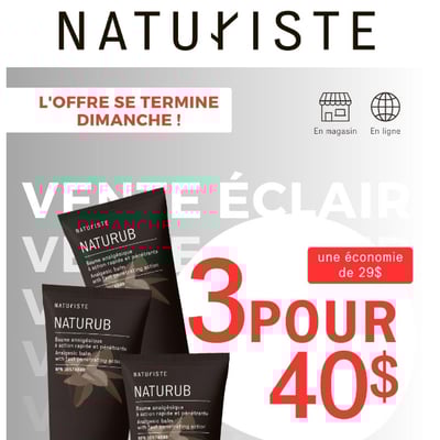 Image de la Promotion VENTE ÉCLAIR