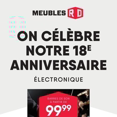 Image de la Promotion Circulaire Meubles RD - Électronique