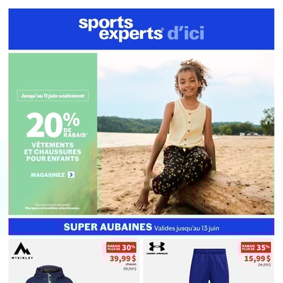 Image de la Promotion Circulaire Sports Experts