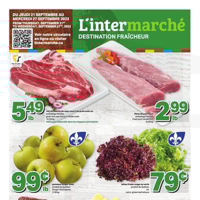 Image de la Promotion Circulaire L’intermarché - Destination Fraîcheur