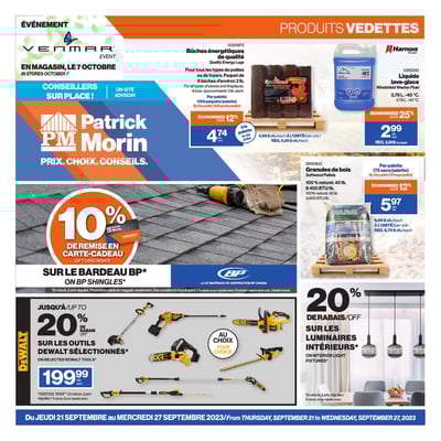 Image de la Promotion Circulaire Patrick Morin