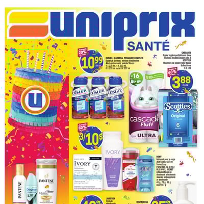 Image de la Promotion Circulaire Uniprix - Santé