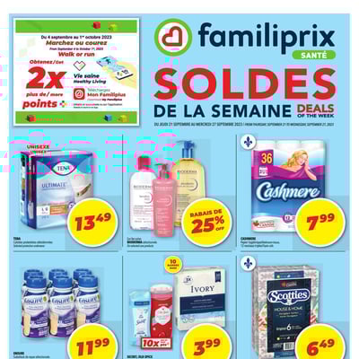 Image de la Promotion Circulaire Familiprix - Santé