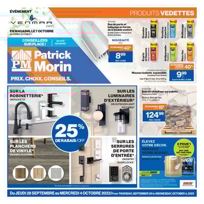 Image de la Promotion Circulaire Patrick Morin