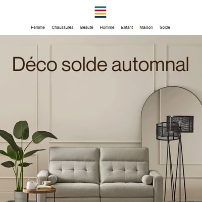 Image de la Promotion EN COURS : Notre Déco SOLDE Automnal Commence