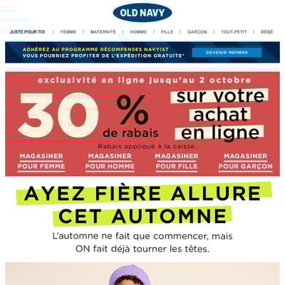 Image de la Promotion AYEZ FIÈRE ALLURE CET AUTOMNE
