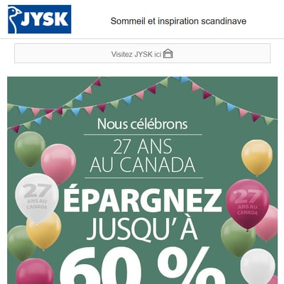 Image de la Promotion Célébrons nos 27 ans avec des Offres Exceptionnelles.
