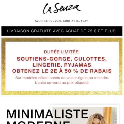 Image de la Promotion Voici le look Minimaliste Moderne