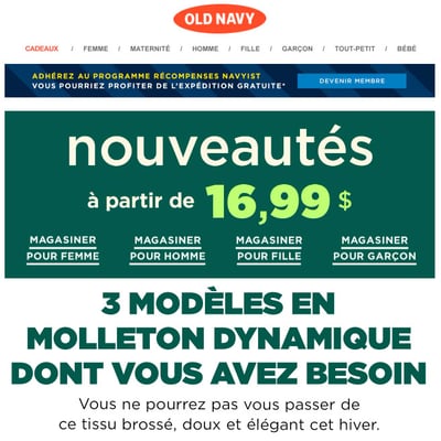 Image de la Promotion NOUVEAUTÉS! À PARTIR DE 16,99 $! FAITES VITE!