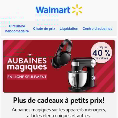 Image de la Promotion Économisez jusqu'à 40 % avec les Aubaines Magiques