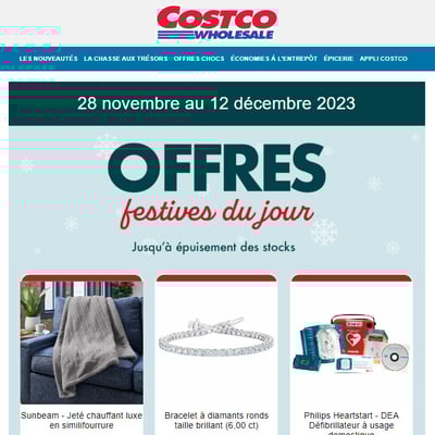 Image de la Promotion Costco : Les Offres Festives du Jour 8