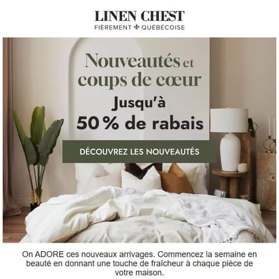 Image de la Promotion NOUVEAUTÉS
