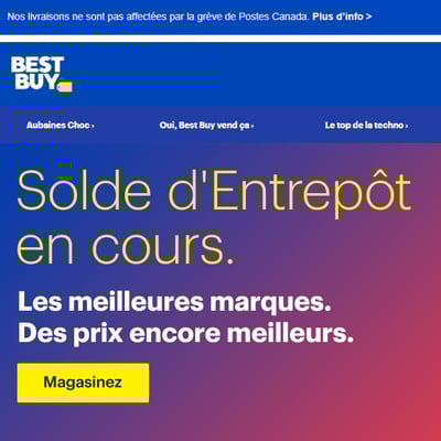 Image de la Promotion Grandes marques. Prix d'Entrepôt.
