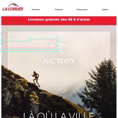 Image de la Promotion Arc’teryx | L’aventure au quotidien