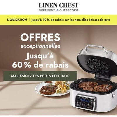 Image de la Promotion Jusqu'à -50 % sur les petits électros