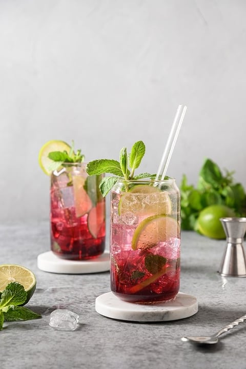 Mojito aux Bleuets