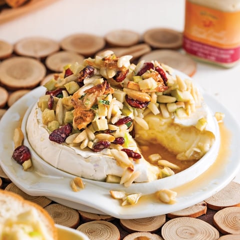 Brie Fondant aux Amandes et Beurre d’Érable