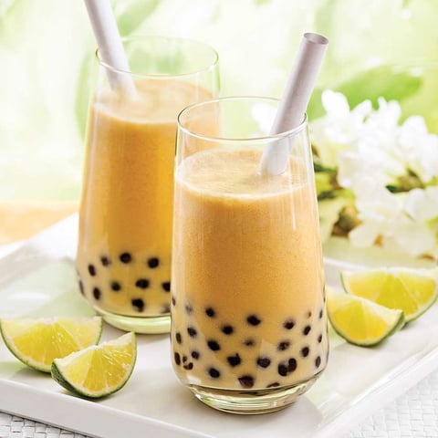 Bubble Tea Mangue et Lait de Coco