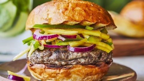 Burger à la Jamaïcaine