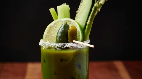 Caesar Vert avec Jus de Pickle