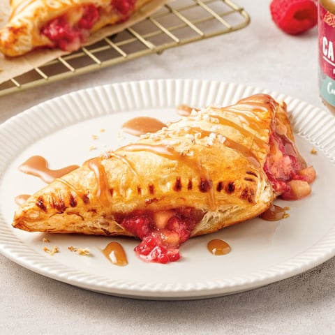 Chaussons aux Pommes et Caramel Framboises