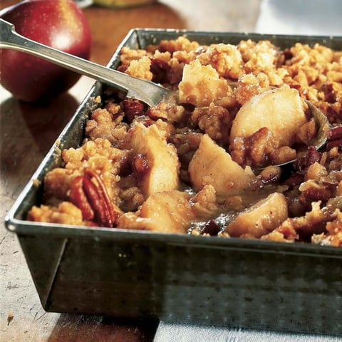 Croustade aux Pommes et aux Pacanes