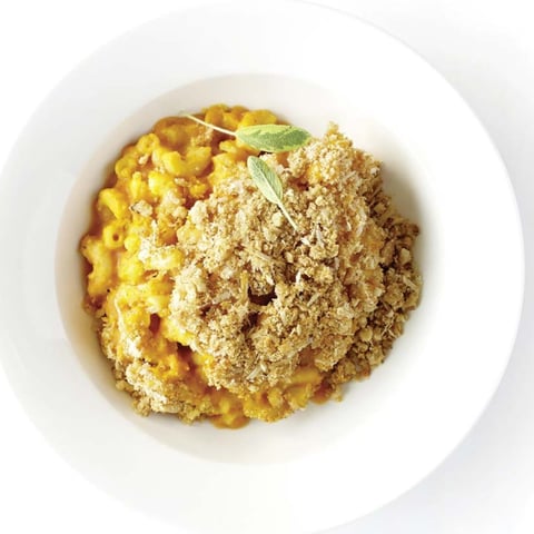 Macaronis au Fromage et à la Citrouille