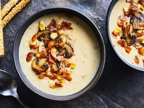Crème de Poulet et de Légumes