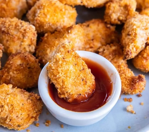 Croquettes de Poulet Maison à la Friteuse à Air Chaud