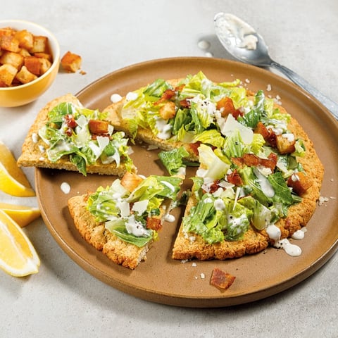 Croquette de Poulet Géante et Salade César
