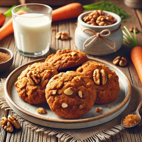 Biscuits façon Gâteau aux Carottes