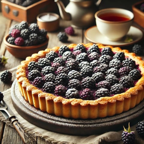 Tarte aux Mûres Maison