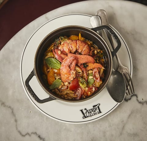 Spaghettis au Homard