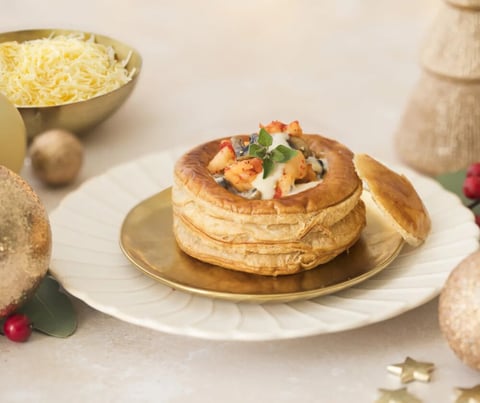 Vol-au-vent au Homard et Gruyère