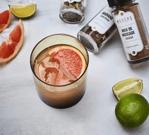 Mocktail : Pamplemousse aux Épices