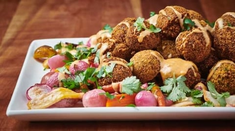 Falafels avec Sauce Tahini