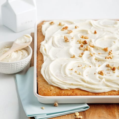 Gâteau aux Bananes sur la Plaque