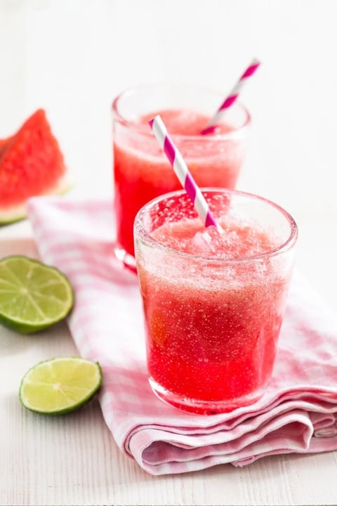 Mocktail : Jus de Pastèque et Gingembre