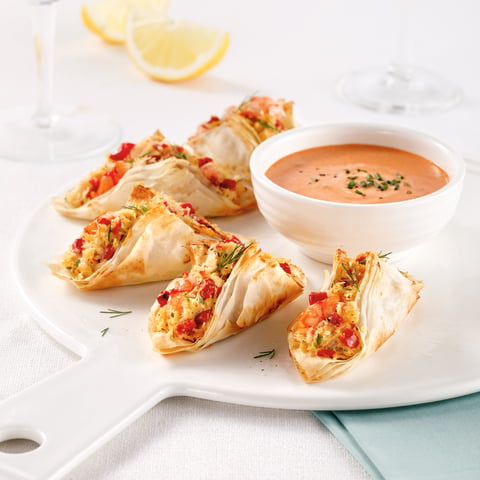 Mini-tacos aux Fruits de Mer