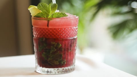 Mojito Framboise-pêche