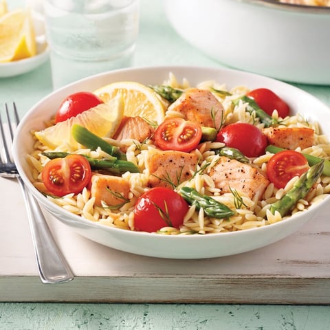 One Pot d’Orzo au Saumon