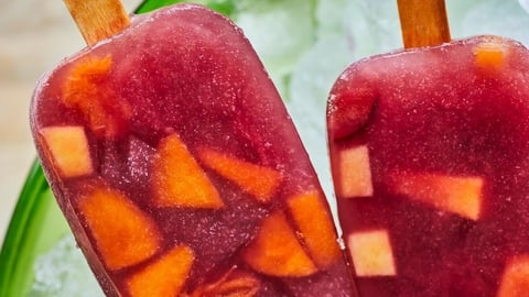 Pops Glacés à la Sangria