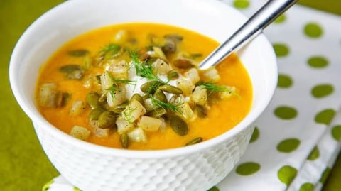 Potage Citrouille, Poires et Fenouil