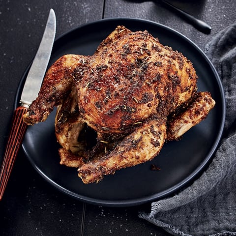 Poulet Entier aux Épices et Sumac