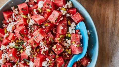 Salade de Melon d’Eau Épicée
